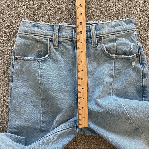Abercrombie & Fitch The '90s Straight Ultra High Rise Jeans Size 25/0S - Picture 7 of 8
